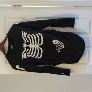 Maternity skeleton costume